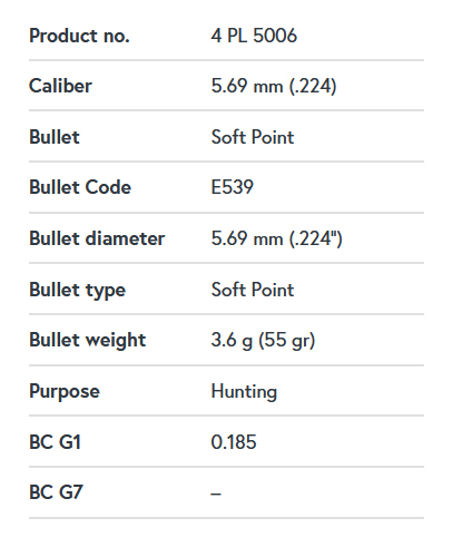 LAPUA_4PL5006_E539_100St_.224_5.69mm_3.6g_55gr_SOFT-POINT_Teilmantel_Geschosse_www.bayerwald-jagdcenter.de_0.jpg