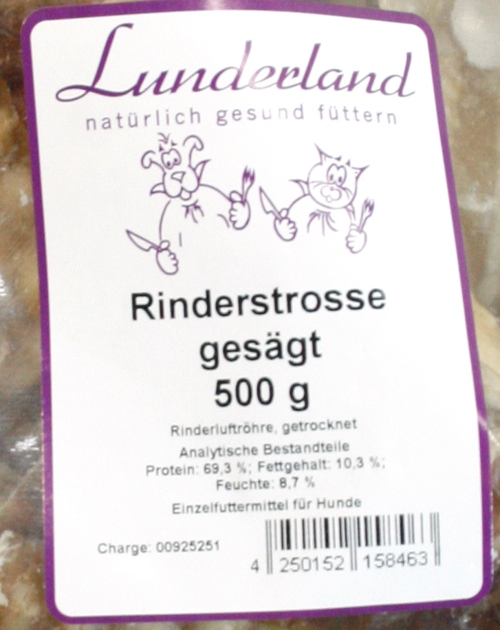 LUNDERLAND_10-012-500_Rinderstrossen_GESAEGT_getrocknet_500g_Hundefutter_www.bayerwald-jagdcenter.de_0.jpg